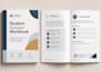 do canva workbook ebook, editable lead magnet workbook journal, and ebook layout